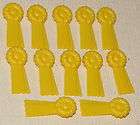 lego lot of 12 yellow ribbons accessories parts 