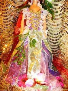 Princess of the Water Lilly Pond ~ OOAK Barbie doll Fantasy Beauty 