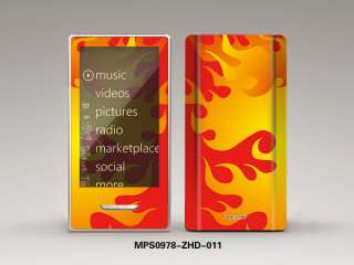 Nice Feather Protective Decal Sticker Skin Cover For ZUNE HD 32GB 16GB 