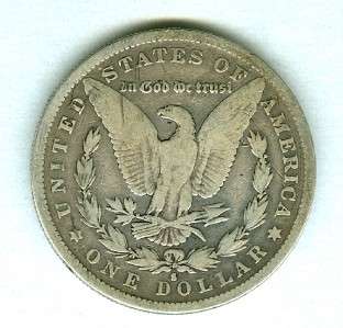 1886 S MORGAN SILVER DOLLAR  