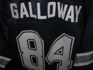 VTG EC GALLOWAY DALLAS COWBOYS NFL JERSEY SHIRT MENS L  