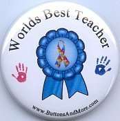 B301   Worlds Best Teacher   Pin  