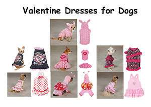   DRESSES for Dogs   My Poochies Valentine Collection   Very Cool & NEW