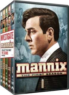 MANNIX SEASON 1 2 3 4 5 New Sealed 30 DVD Set 097360831146  