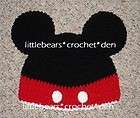   HATS, DISNEY WEAR items in Little Bears Crochet Den 