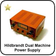 HILDBRANDT dual double tattoo power supply new in box  