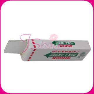 Electric Shock Shocking Chewing Gum Funny Toy Gift New  