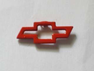 Chevy Red Bowtie Pin Badge Auto Pins Chevrolet Pin  