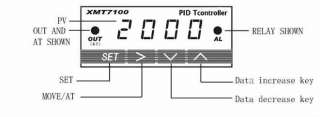 85 260V F/C Digital PID temperature controller SSR+Relay Pt100 Cu50 T 