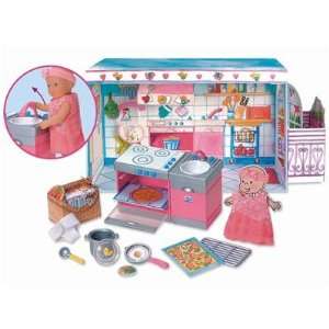 Zapf 766736   B.BORN MINIWORLD Küchen Set  Spielzeug