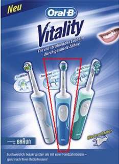 Braun Oral B D12.013 Vitality Precision Clean Elektrische Zahnbürste 