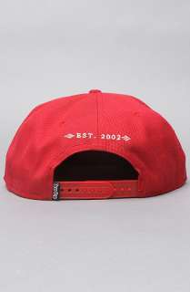 Crooks and Castles The Luxe Snapback Hat in Scarlet  Karmaloop 