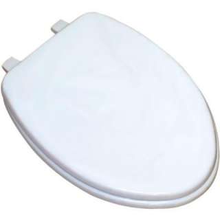 BEMIS Elongated Closed Front Toilet Seat in White 5311 500 at The Home 