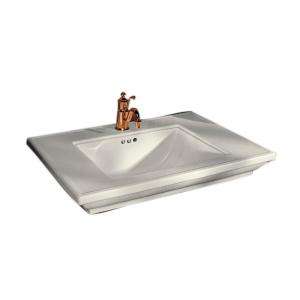    Counter Pedestal Sink Basin in Almond K 2269 8 47 
