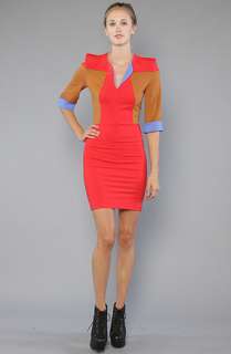 Grey Antics The Sharp Shoulder Dress in Red  Karmaloop   Global 