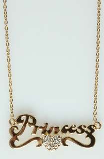 Disney Couture Jewelry The Princess Nameplate Necklace  Karmaloop 