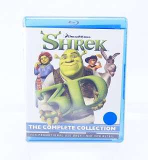 Shrek The Complete Collection 1 2 3 Forever After 3D Blu Ray  