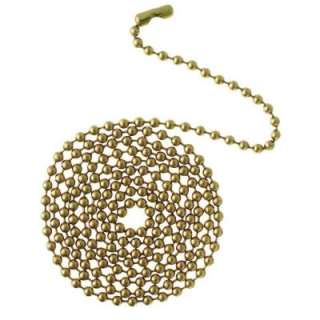 Westinghouse Brass 3 Ft. Beaded Chain With Connector 7705000 at The 