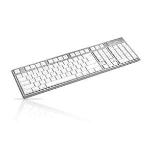 Trust Slimline Aluminium Tastatur für Mac schnurlos  