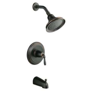   Handle Tub and Shower Faucet Trim Only in Oil Rubbed Bronze