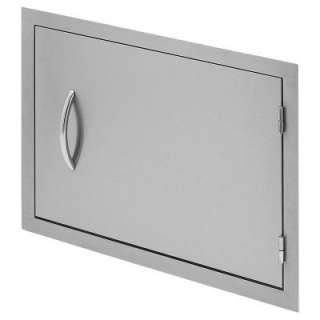   Flame27 In. Horizontal Access Door For Outdoor Barbecue Grill Island