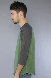 Matix The 34 Sleeve Raglan in Green Gray  Karmaloop   Global 