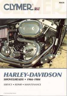 Harley Shovelhead Service Manual 1966   1984  