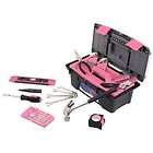 Apollo Household Tool Kit Tool Box Pink 53 Piece Breast Cancer 