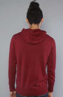 Nixon The Nooner Hoody in Bordeaux  Karmaloop   Global Concrete 