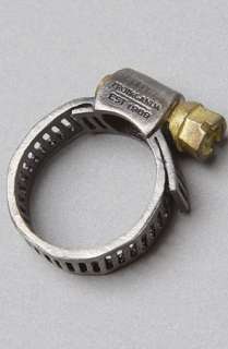 Obey The Crimp Ring in Silver Oxide  Karmaloop   Global Concrete 