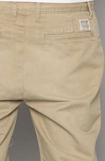 Obey The Trademark Chino Pants in Warm Khaki  Karmaloop   Global 