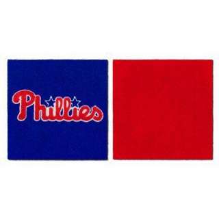 Philadelphia Phillies Carpet Tile 18 in. x 18 in. (45 sq. ft. per Case 