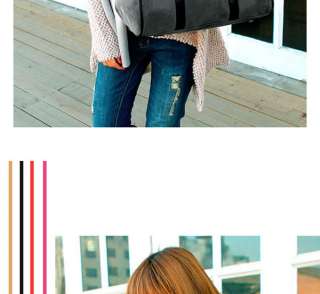 Simitter new fashion women men casual simple big handbag shoulder bag 