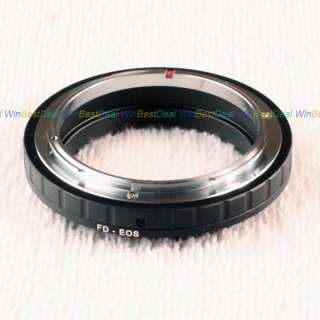 canon FD to EF EOS camera macro lens adapter no glass for all EOS 