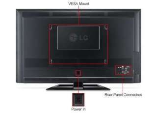 LG 50PA4500 50 Class Plasma HDTV   720p, 1024 x 768, 169, 600Hz 