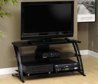 Studio RTA 408559 Deco Stand for up to 47 TVs   Black  
