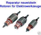 Reparatur Neuwickeln Rotor Anker für ELU Dewalt