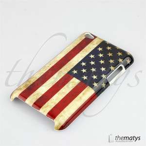 Apple iPod Touch 4G 5G USA Flagge Hülle Hard Case kein Silikon NEU 