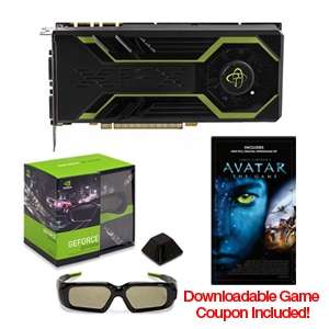 XFX GS250XYDFC GeForce GTS 250 Video Card & NVIDIA 3D Vision Glasses 