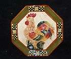 Bella Casa by Ganz Decorative 10 1/4 Rooster Plate