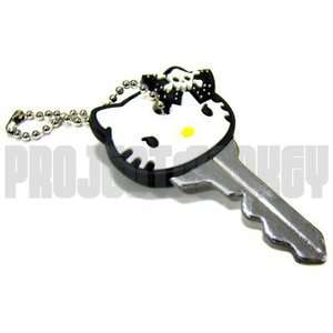 Hello Kitty Key Cover Cap Angry Goth Gothic Punk Rock Japan  