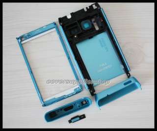 Qualität Blau Handy Schale Gehäuse cover für Nokia N8  