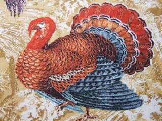 Timeless Treasures Turkey Thanksgiving Autumn Fabric Yd  