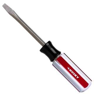 Husky 4 In. Slotted Screwdriver 74321  