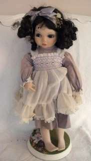   doll large Shy Violet #0443C Hamilton Collection 1991 for parts  