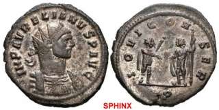 310RL1) Aurelian, 270 275, AE Antoninianus, CH VF  