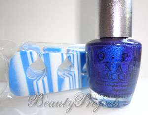 OPI Designer Series Nail Polish MAGIC blue glitter *NEW 2011* + BONUS 
