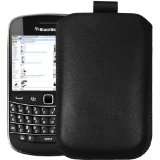 mumbi Tasche BlackBerry Bold 9900 Hülle Etui mit Ausziehhilfe 
