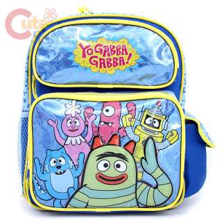Yo Gabba Gabba School Backpack Toddler Bag 12 M  
