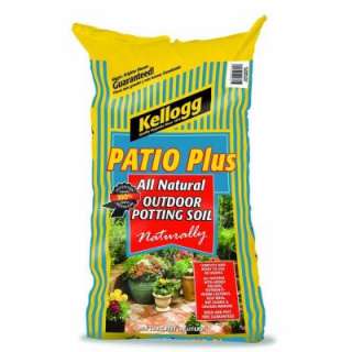 KelloggPatio Plus 1.5 cu. ft. All Natural Outdoor Potting Soil